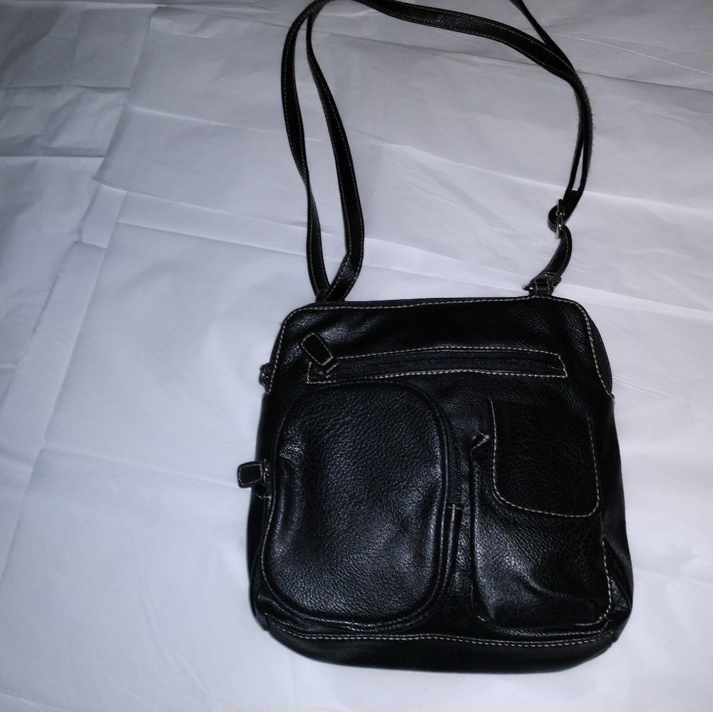 LEATHER BLACK CROSSBODY